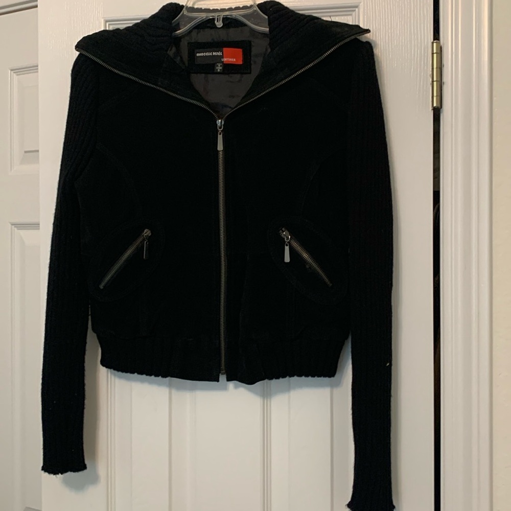 Marcelle Renee leather jacket